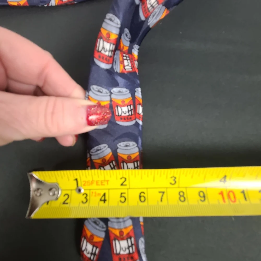 Homer Simpson/ Duff Beer Silk Tie